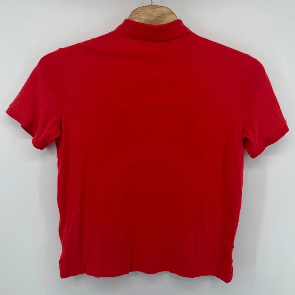 Polo Ralph Lauren Polo Mens L Red Classic Fit Short Sleeve Embroidered Pony Logo